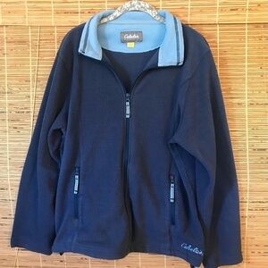 Cabela’s Fleece Zipper Jacket Size Large